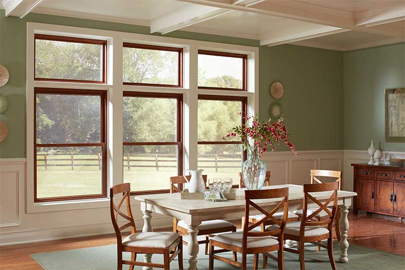 double hung window